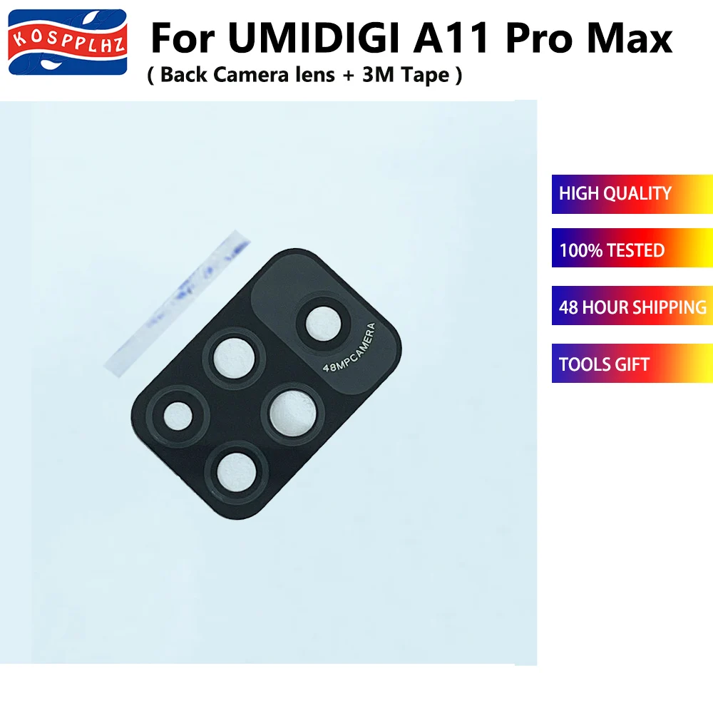 For UMIDIGI A11 Pro Max Back Camera Glass Cover
