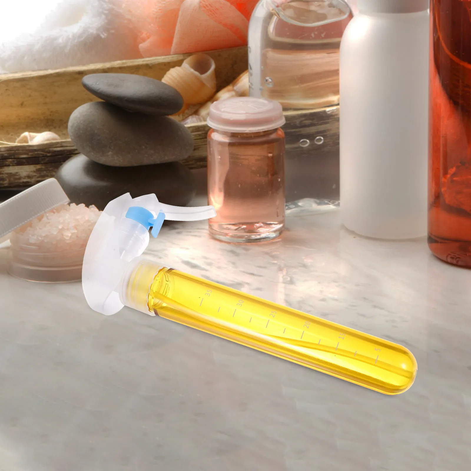 1Pcs Thumb Kettle Portable Spray Bottle Refillable Travel Makeup Powder High Temperature Resistant Finger Kettle Oil Barber Use