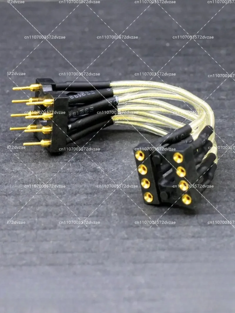 Base de Extensión DIP8 de 8 Pines con Contactos de Cobre Berilio, 8 Patas para Pruebas de Chips IC