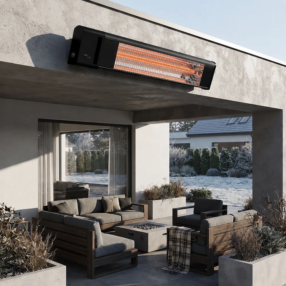 Wall Mounted And Ceiling Heating IP65 Carbon Fiber Electric Outdoor Heater
