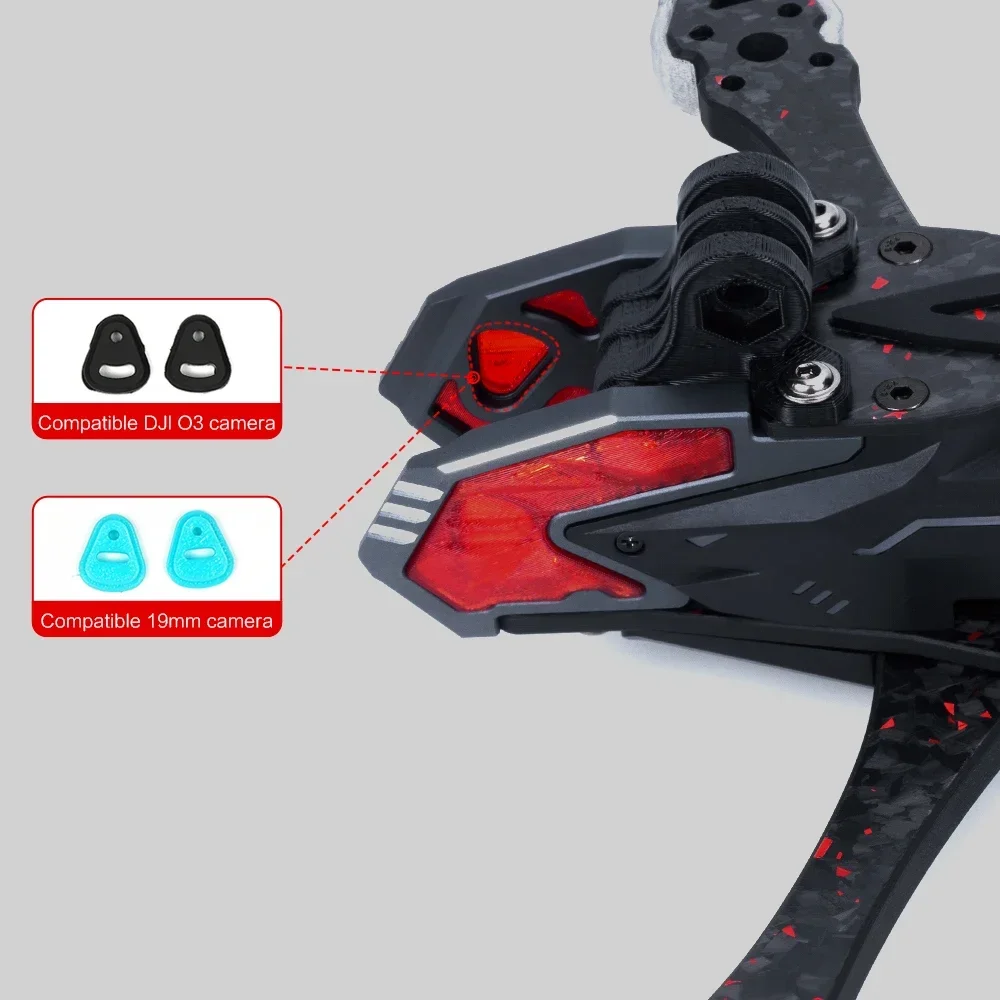 Axisflying Manta 5 Pro DC/Squashed X 5 นิ้ว 6S FPV ชุดกรอบฐานล้อ 226.5 มม.สําหรับ RC FPV Freestyle Drone