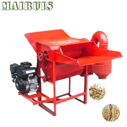 Small Household Rice Wheat Grain Multiple Crops Thresher Millet Soybean Rapeseed Sorghum Threshing Machine