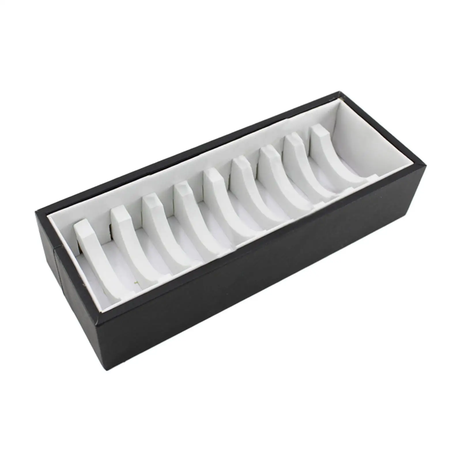 10 Slots Jewelry Display Tray Multifunction No Lid Bracelet Storage Box Bangle Tray Live Broadcasting Jewelry Store Dresser