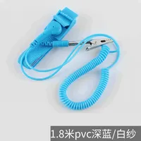 Adjustable Anti Static Bracelet Electrostatic ESD Discharge Cable Reusable Wrist Band Strap Hand With Grounding Wire