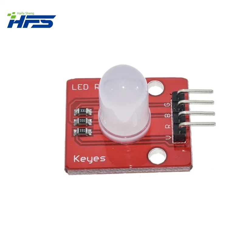Blocos de Construção Eletrônicos para Arduino, Starter Kit, DIY, Full Color, RGB, LED, 140C5, 10mm