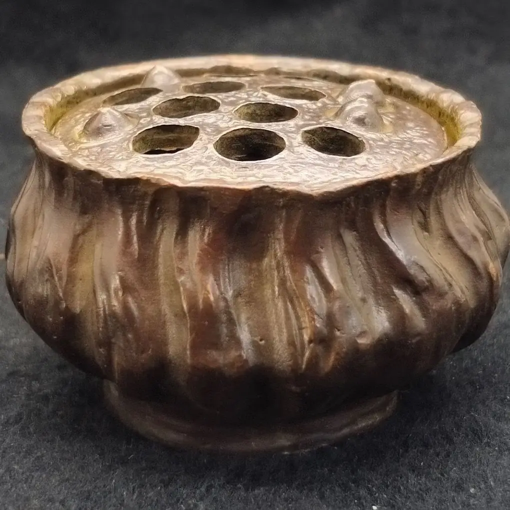 Prosperity & fertility blessing lotus root Incense Burner Statue for Tea Home Decor Ornaments