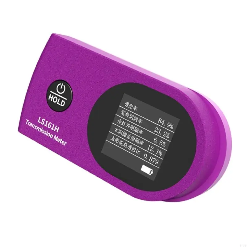 Para medición con detección de 940nm 1400nm y probador de tinte de ventana de alta precisión medidor de película Solar portátil