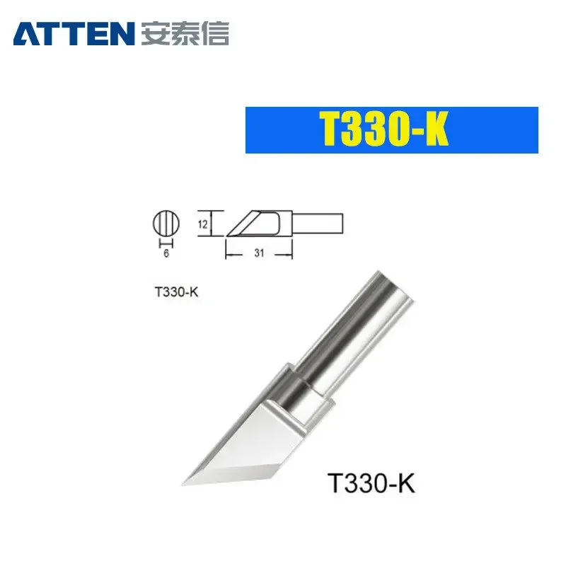 ATTEN ST-3300D 300W Soldering Station Iron Tip, T330 Series High-Quality Soldering Iron Tip