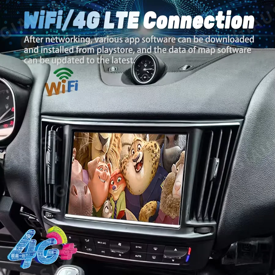 

8.4" Carplay For Maserati Levante 2016-2020 Car Radio Multimedia Video Player Stereo Audio Navigation Head Unit Android13 Screen