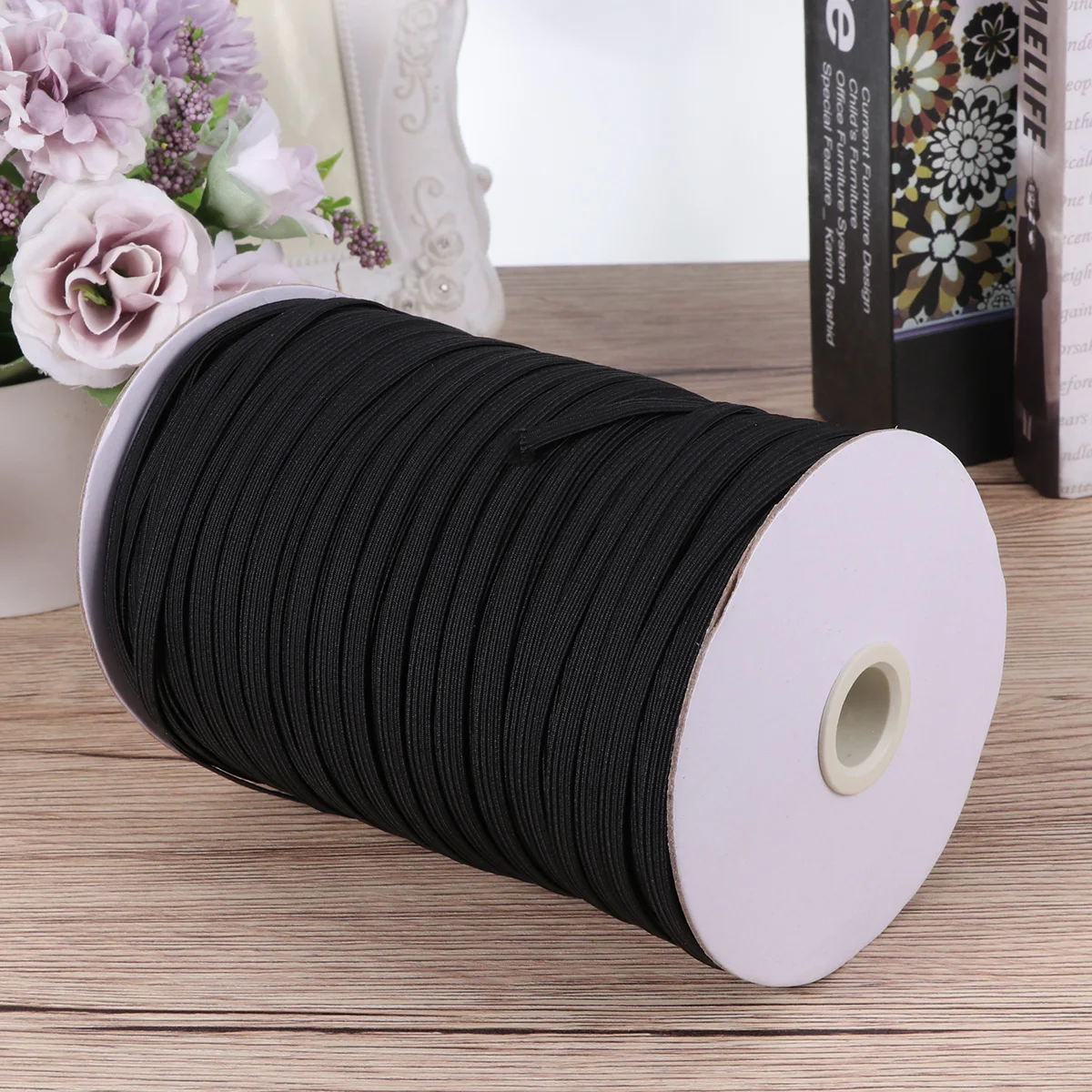 

Elastic Clothing Band Stretch Polyester Sewing Accessories Cuffs Trouser Waist Supplies Packaging Ribbon Strap for Apparel