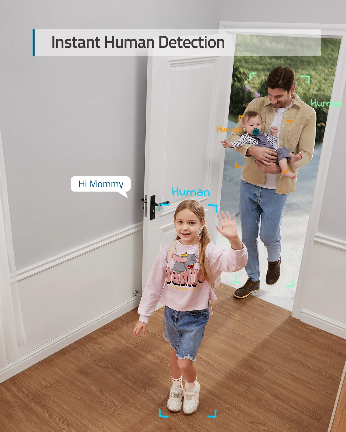 eufy Security Solo 2K Indoor Cam P24 — Pan & Tilt WiFi camera with motion tracking, human AI, voice assistant support 4