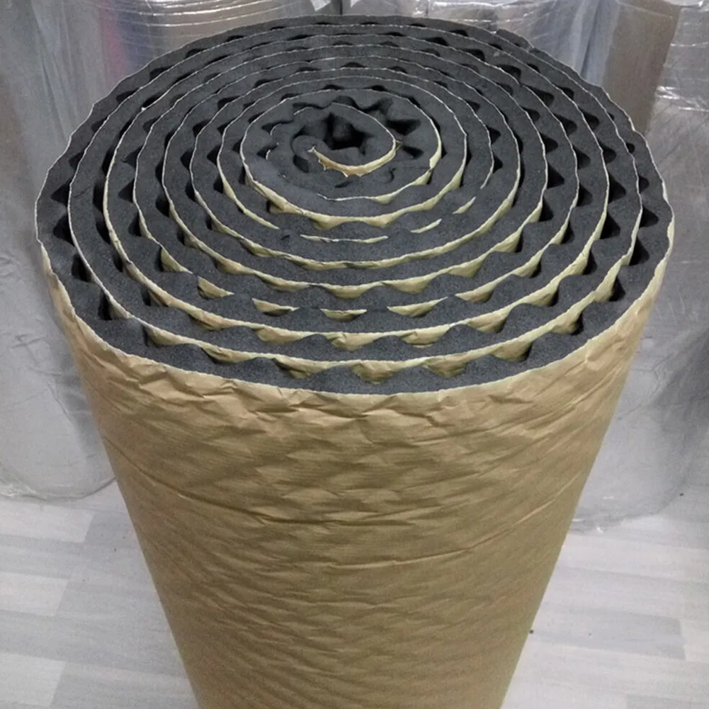 80/50/30cm Sound Deadener Thick 2cm Noise Insulation Acoustic Dampening Foam Subwoofer Mat For Vehicle Interior Exterior Decor