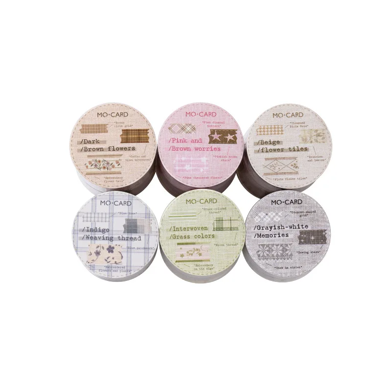 1 قطعة DIY الديكور أشرطة لاصقة اليابانية اليدوية النسيج اشي أشرطة اخفاء أشرطة ملصقات القرطاسية #5