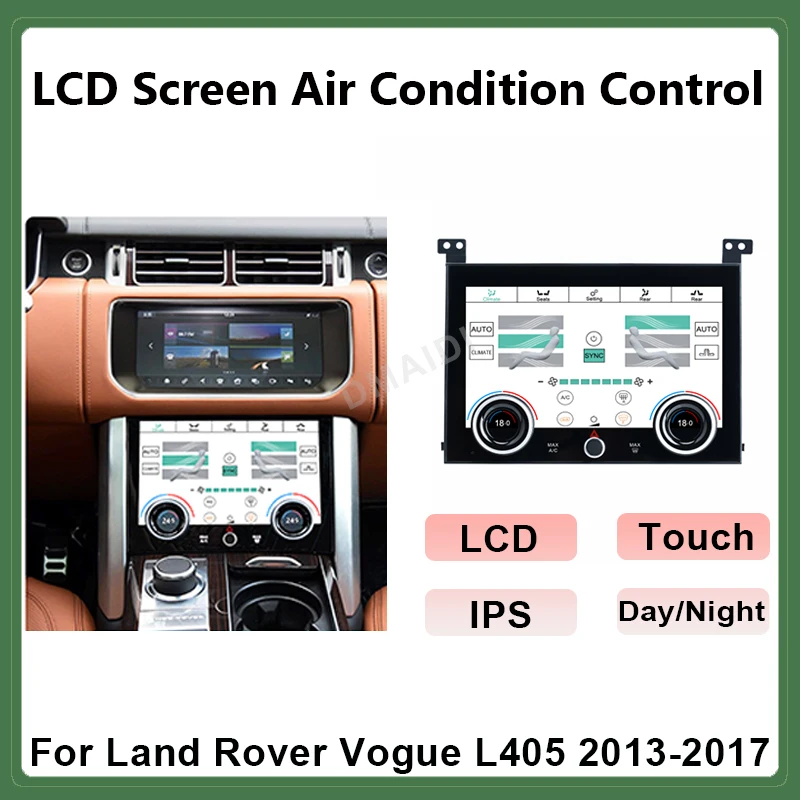 

Climate Display Board AC Panel For Land Rover- Range Rover Vogue Series L405 2013-2017 Car Air Conditioning HD LCD Touch Screen