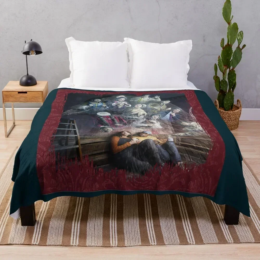 

BBC Ghost Throw Blanket Spring Fall Cozy Throw Blanket for Couch