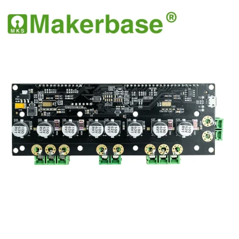 Makerbase MKS XDrive3.6 56V FOC BLDC AGV Servo Dual Motor Controller Board base on ODrive