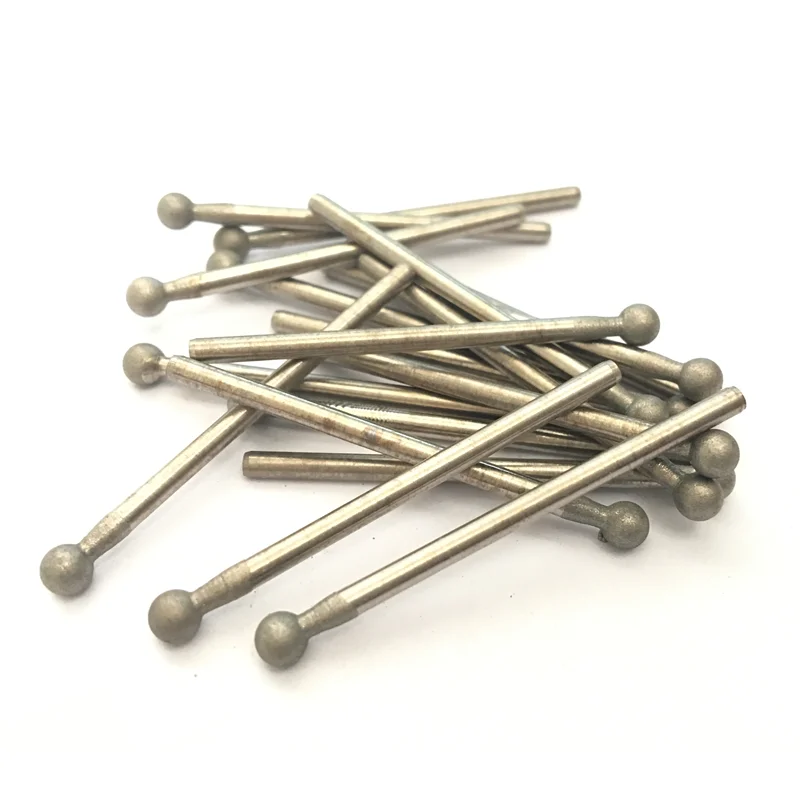 1 مللي متر 1.5 مللي متر 2 مللي متر 3 مللي متر 4 مللي متر كروية نحت لقم نحت الكرة صنع من النحاس رأس مطحنة لتلميع أدوات جلخ