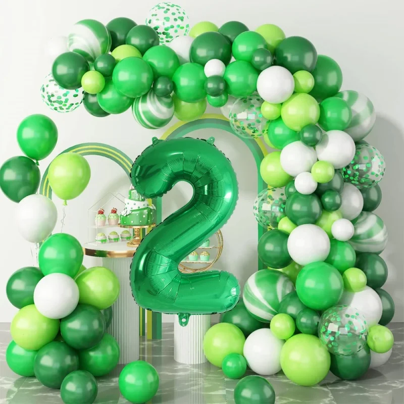 

Wholesale Agate Balls Matte Latex Balloons 32-inch Digital Forest Series Balloon Props Party Decoration Tools Balloon Chains