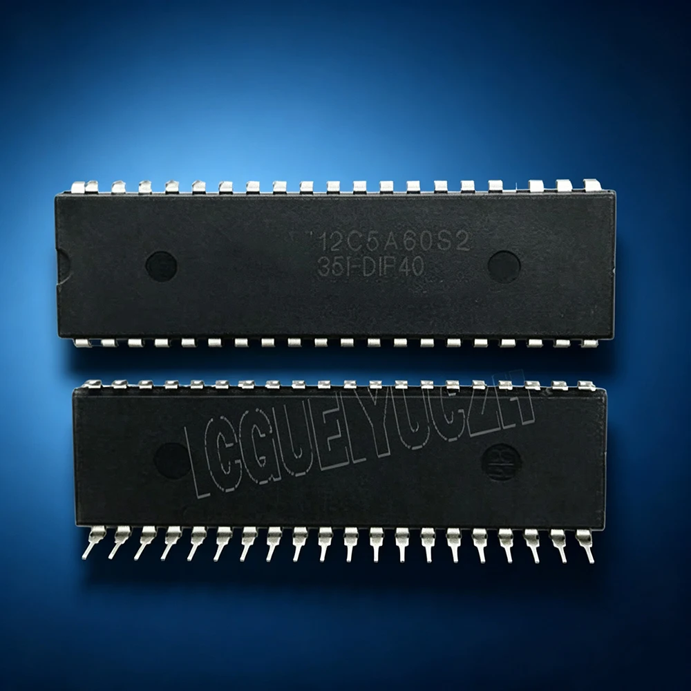 2pcs/lot New original STC12C5A60S2 STC12C5A60S2-35I-PDIP40 STC12C5A60S2-35I STC12C5A60S2-35I DIP-40 In Stock