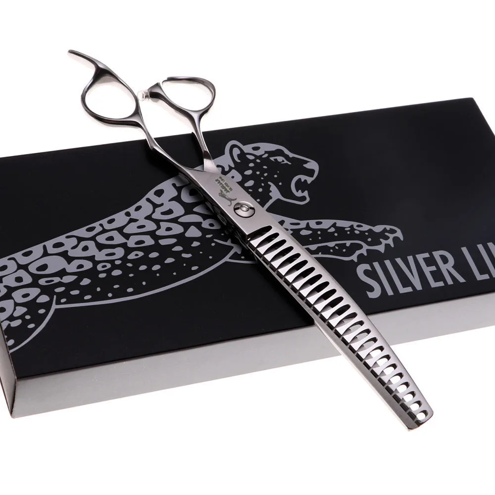 JP440C 7.5/8 inch Professional Dog Grooming Shears Curved Thinning Scissors for Dog Face Body Cutiing High Quality