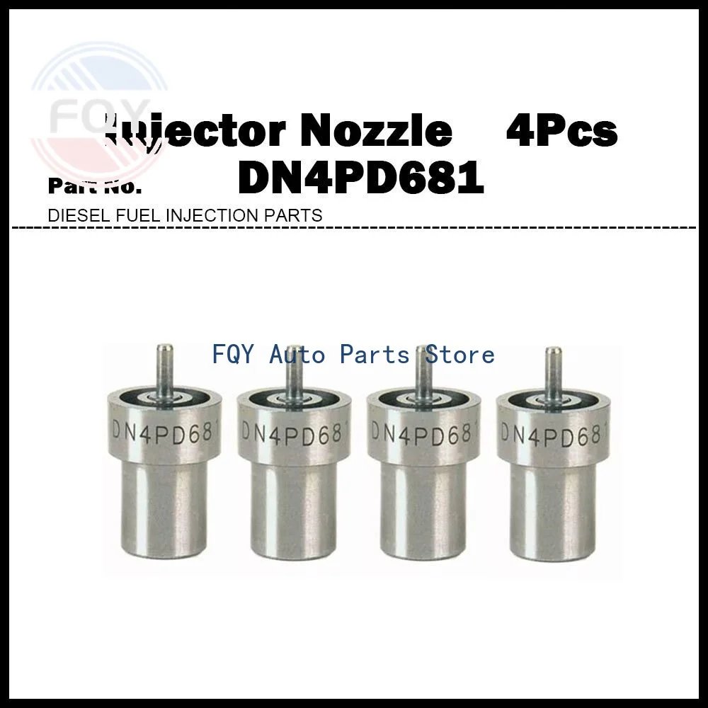 

4X High Quality Fuel Injector Nozzle Tip DN4PD681 for TOYOTA 5L 5LE 23600-54171 23600-59266