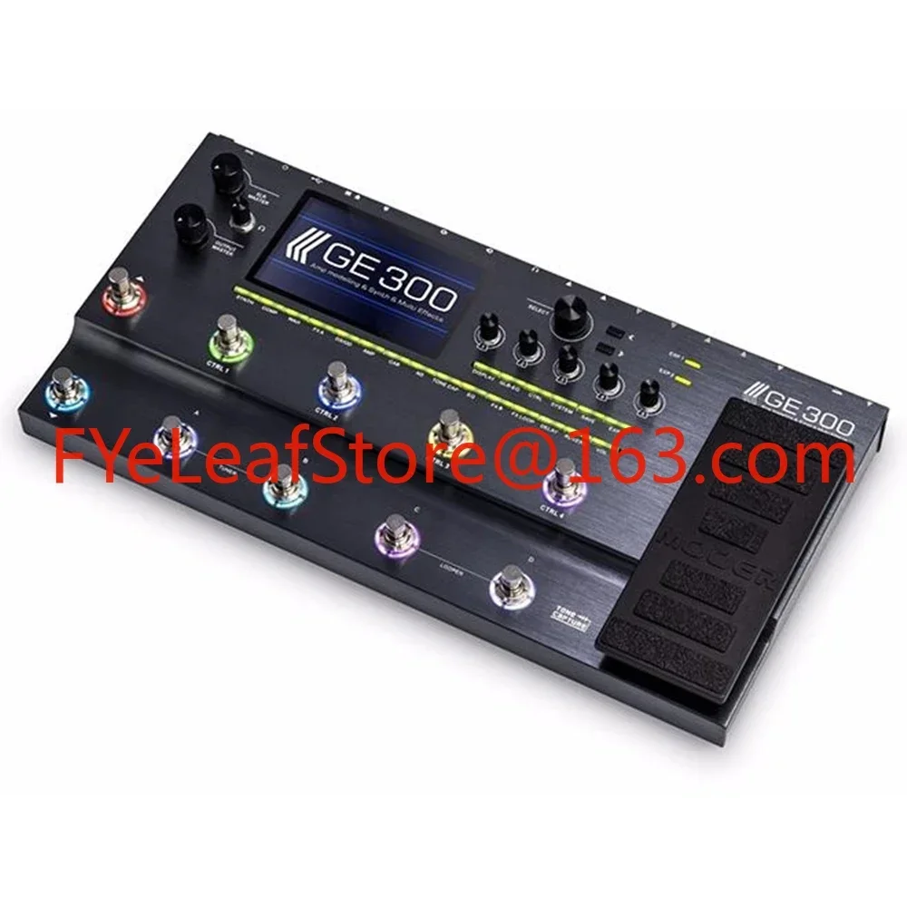 GE300 Amp Modelling Multi Effects Processor IR Loader Tone Capture Full Compleme Guitar Effects Pedal