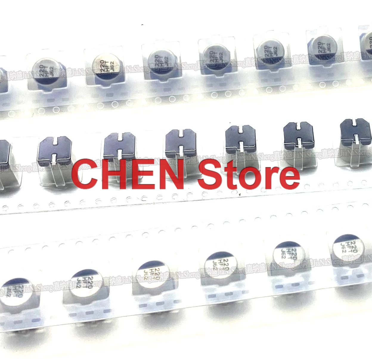 

20PCS/lot NEW Original Matsushita FT 50V220UF 8X10.2 SMD EEEFT1H221AP aluminum electrolytic capacitor 220UF 50V free shipping