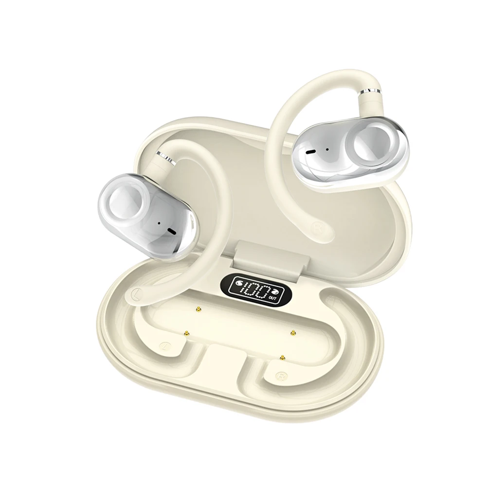 سماعات أذن للترجمة بالذكاء الاصطناعي 144 لغة سماعات أذن للترجمة في الوقت الحقيقي متوافقة مع بلوتوث 5.4 جهاز مترجم ثنائي الاتجاه