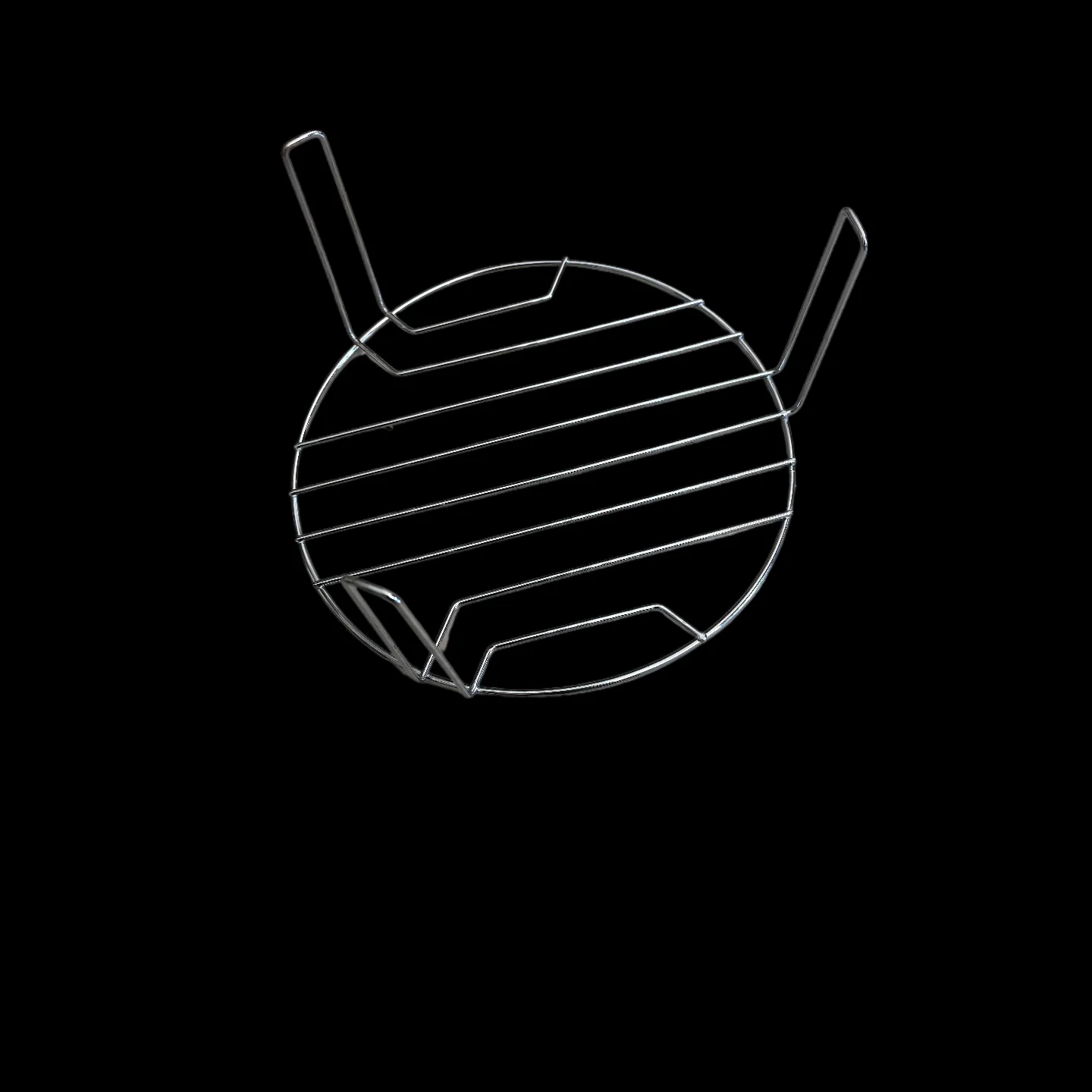 Soporte de metal para parrilla de horno microondas, estante para barbacoa