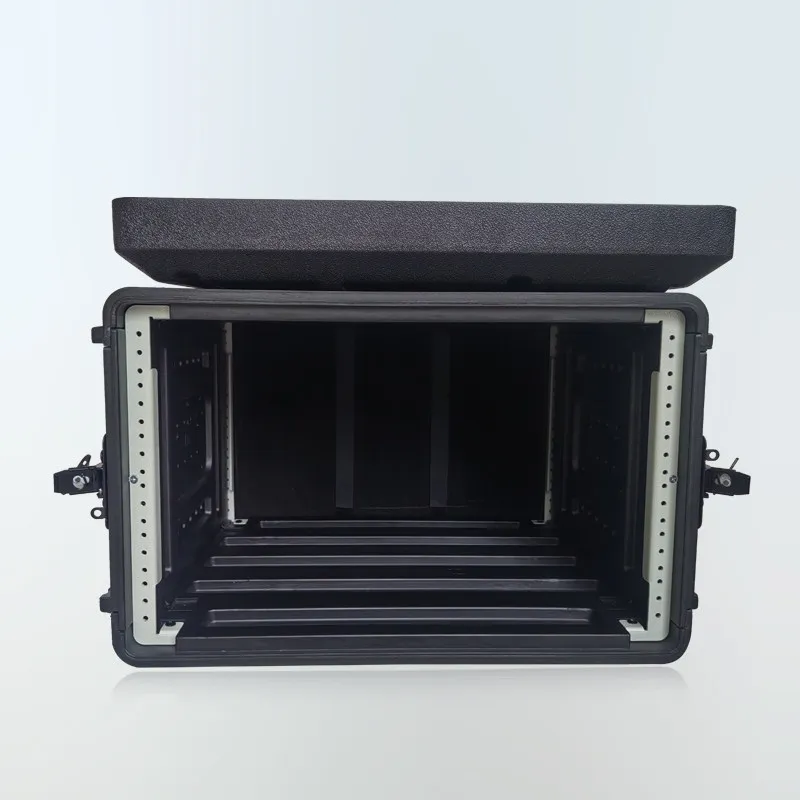 peプラスチック製マイクエアケース-2u3u4u6u-キャビネット-midasインターフェースボックス-レシーバー-パワーアンプ-フライトケース