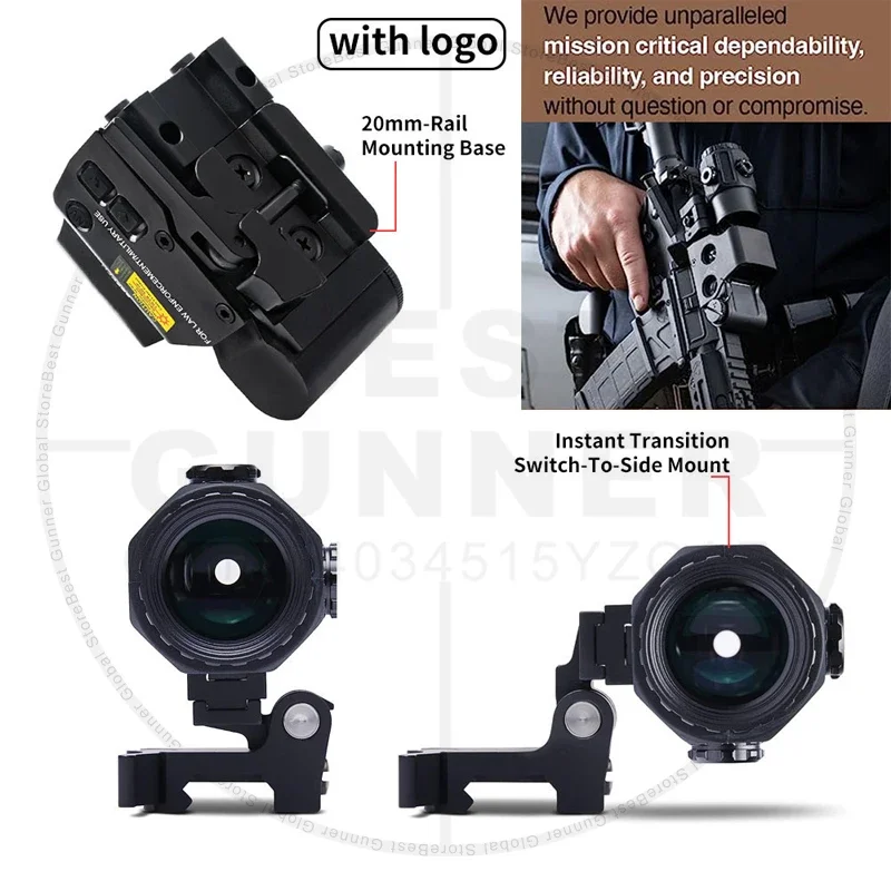 تكتيكات EXPS3 558 + G43/G33/G45 HHS هايبرد المكبر البصر ريد دوت البصرية البصر 20 مللي متر بندقية Picatinny السكك الحديدية يتصاعد لنطاق الصيد