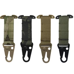 Tactical Clash Hook Hanging Carabiner ICB Molle Webbing Clip Olecranon Metal Outdoor Cummerbund Belt Hunting Vest Accessories