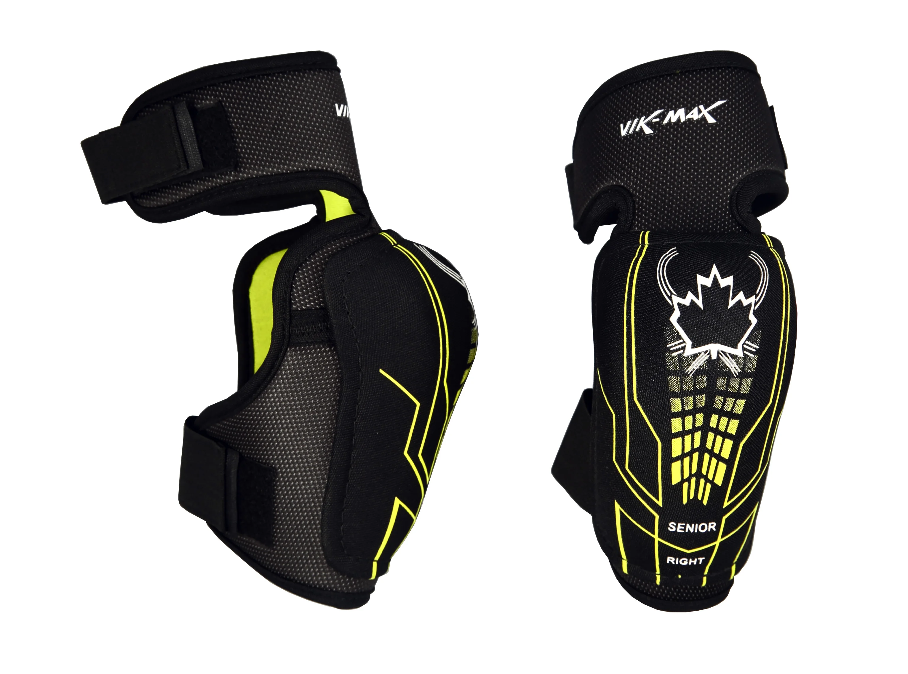 2026/Hot Selling VIK-MAX EVA Foam Hockey Elbow Pads Protective Gear for Junior/Senior Level Ice & Field Hockey Players