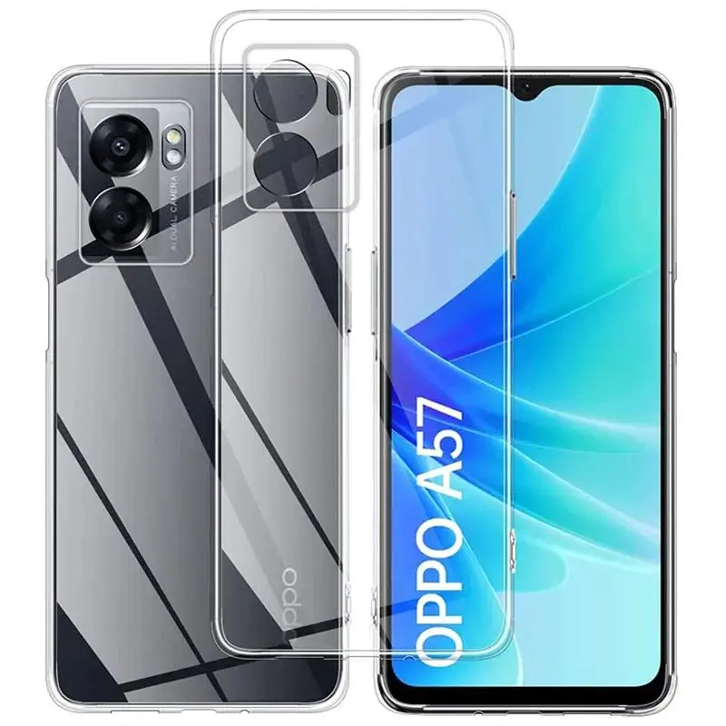 

Ultra Thin Silicone Case For OPPO A96 A95 A94 A93 A92 A74 A57 A54 A53s A72 A73 A16 A36 5g 4g Silicone Bumper Back Cover Fundas