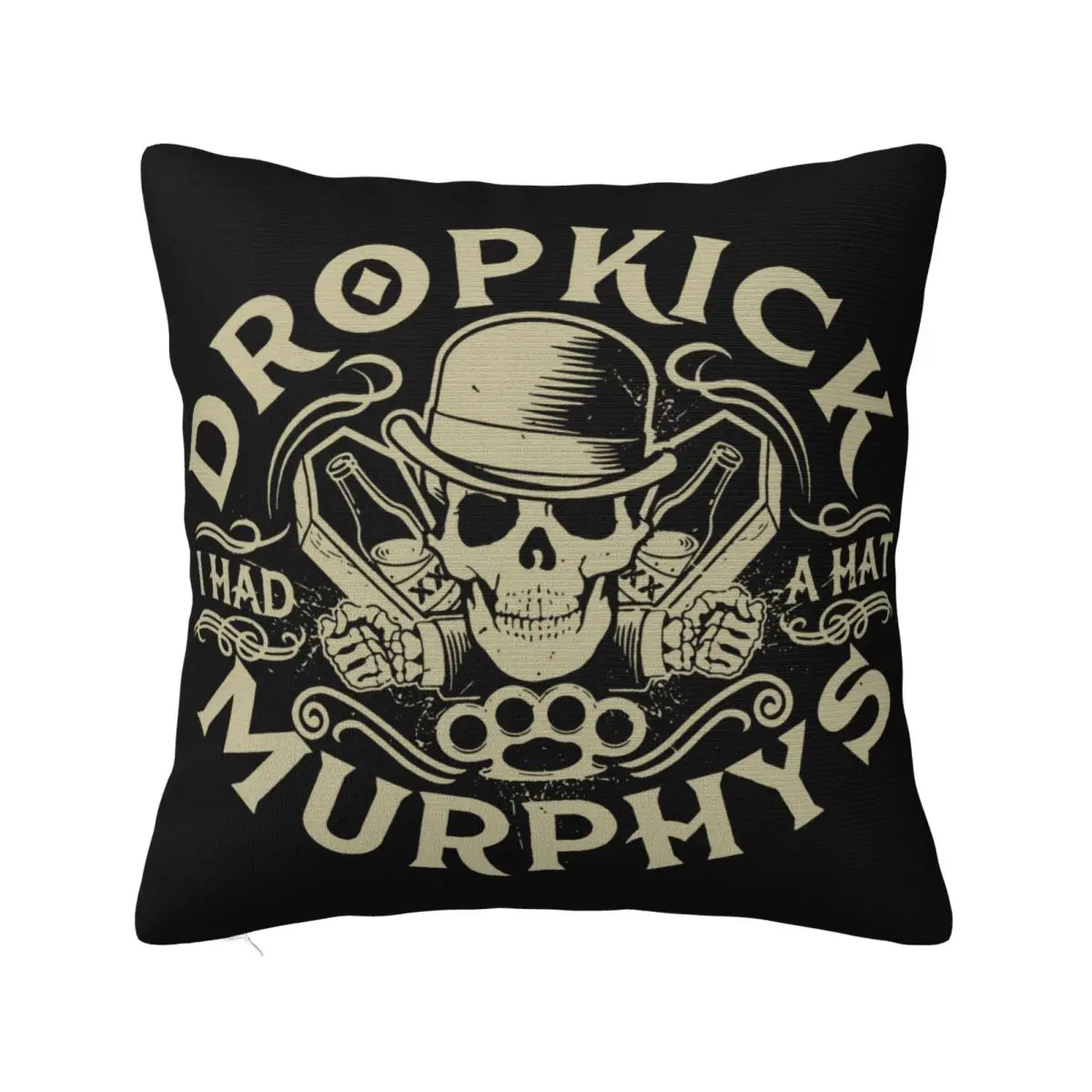 Dropkick For Men Harajuku Murphys Skull Men's Atmungsaktives Sm Md Lg Xl Xxl New Different Great Quality Pillow Case