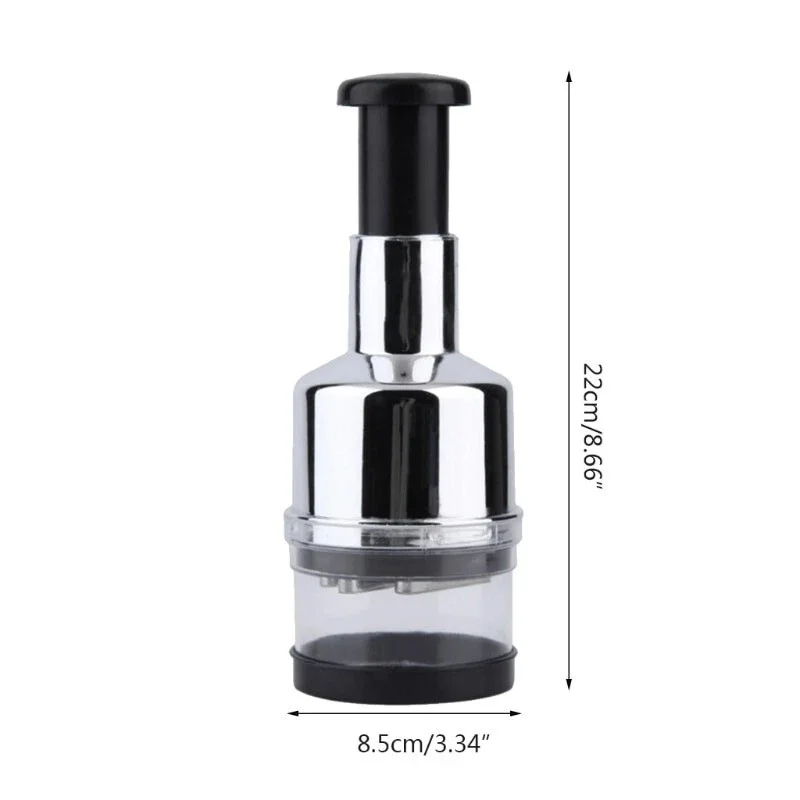 Manual Food Chopper, Multifunctional Vegetable Fruit Slicer Dicer Peeler, Hand Onion Garlic Cutter Shredder, Portable Kitchen Cu
