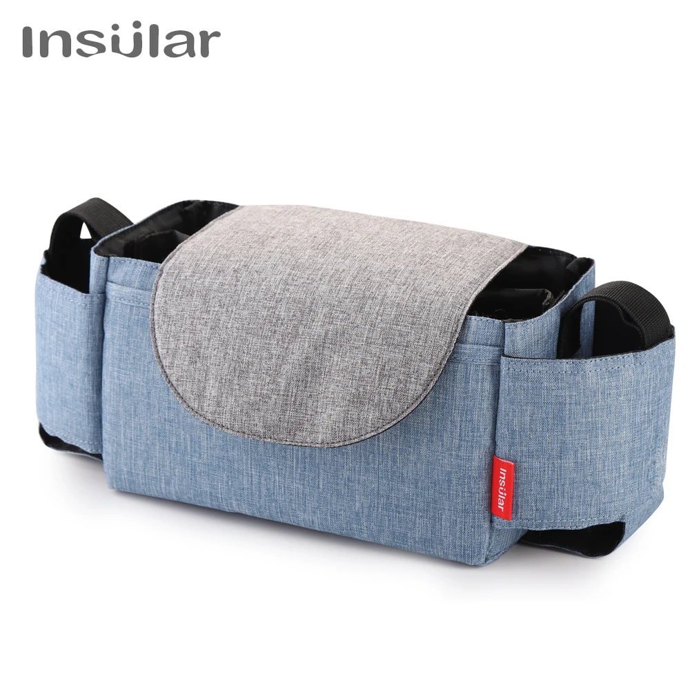 Baby Stroller Organizer Bag Mummy Diaper Accessories Carriage Large Capacity Outdoor Travel Nappy Cup Holder Stroller Wagon Bag