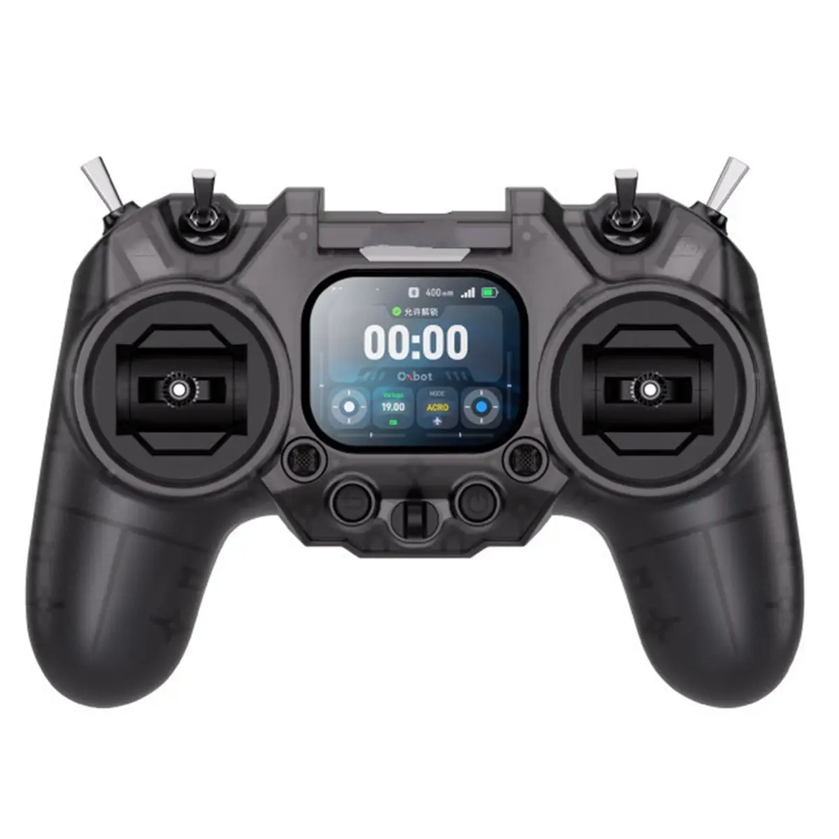 DTC5 R1 RC Transmitter ELRS 2.4G Closed Source System RDC50 FPV Remote Controller Without Battery for FPV Drone Racing Black