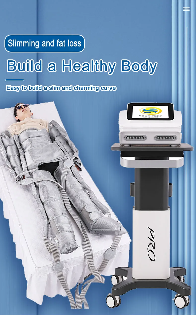 Air Pressure Body Slimming Machine Professional Pressotherapy Lymphatic Detox Weight Loss Lymph Drainage Machine