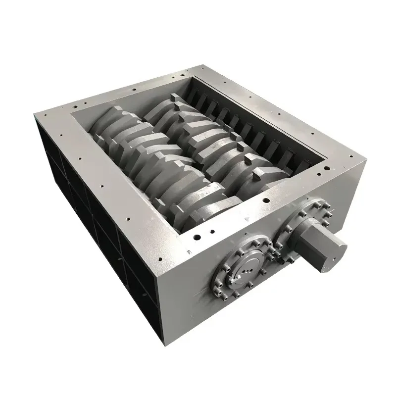 Double shaft shredder wood plastic shredder box document shredder