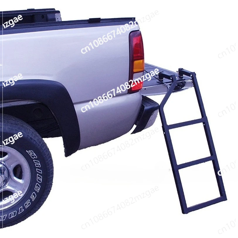Pickup truck tailgate ladder, foldable pickup truck tailgate ladder, selected products for foreign trade e-commerce