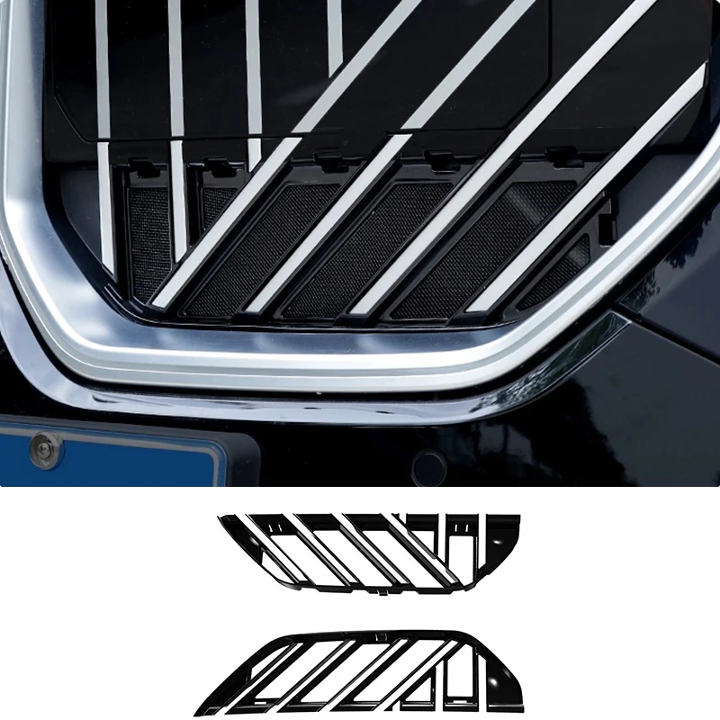 

Для BMW X3 2025 автомобильная сетка от насекомых, защитная декоративная фурнитура, глянцевая черная центральная сетка, сетка от насекомых, внешний декор