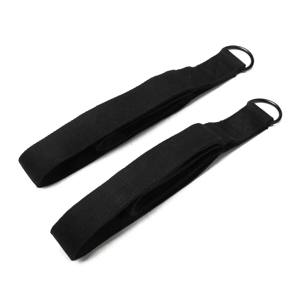 Anticorrosive Snap Fastener 37cm Pilates Foot Hand Strap Anticorrosive Metal Fastener Polyester Cotton Webbing