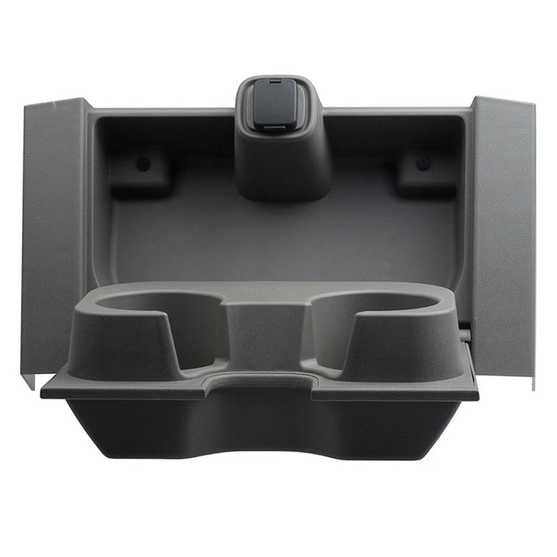 Split Bench Center Seat Front Cup Holder FL3Z-1813562-AT For Ford F-150 2015 2016 Car Accessories Black