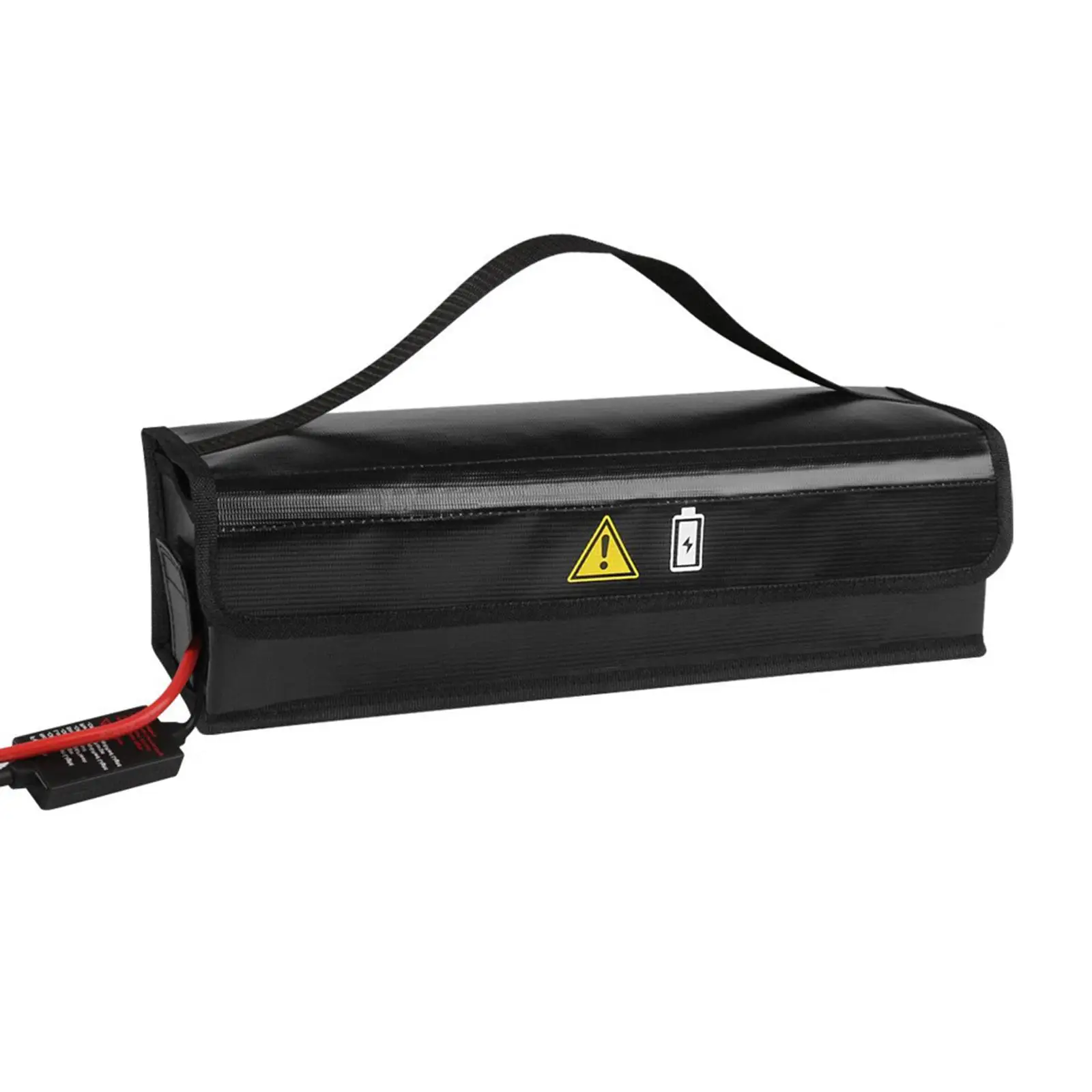 Shockproof Portable Battery Storage Bag Lipo Safe Fire Retardant Pouch for Electric Bike Kit with Complete Battery - view 6