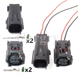 1 zestaw 2P samochodów czujnik prędkości koła ABS przewód elektryczny wodoodporne gniazdo dla Toyota 90980-12416 6188-4797 6189-1161