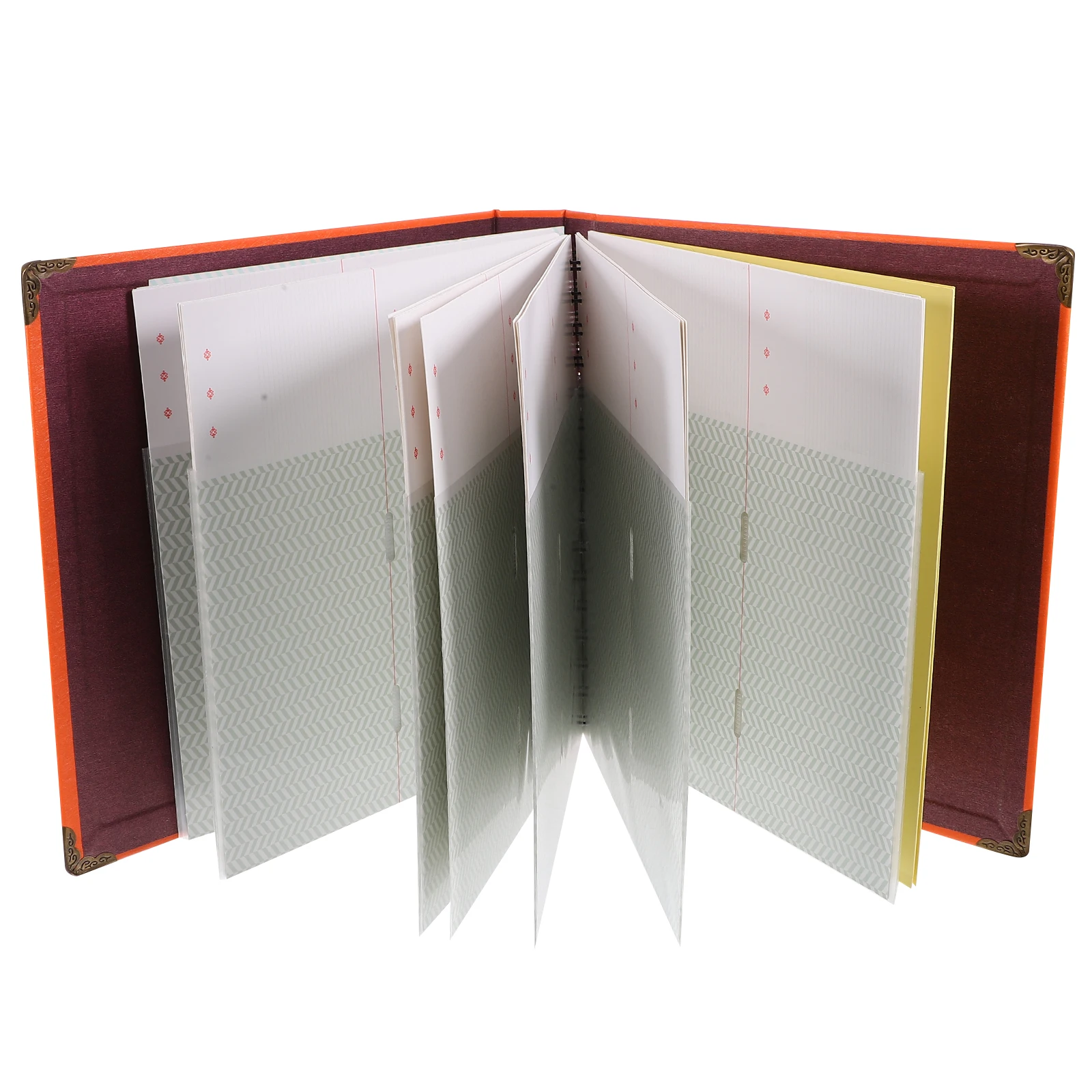 

Ticket Scrapbook Receipt Organizer Storage Movie Tickets Commemorative Album PU Travel
