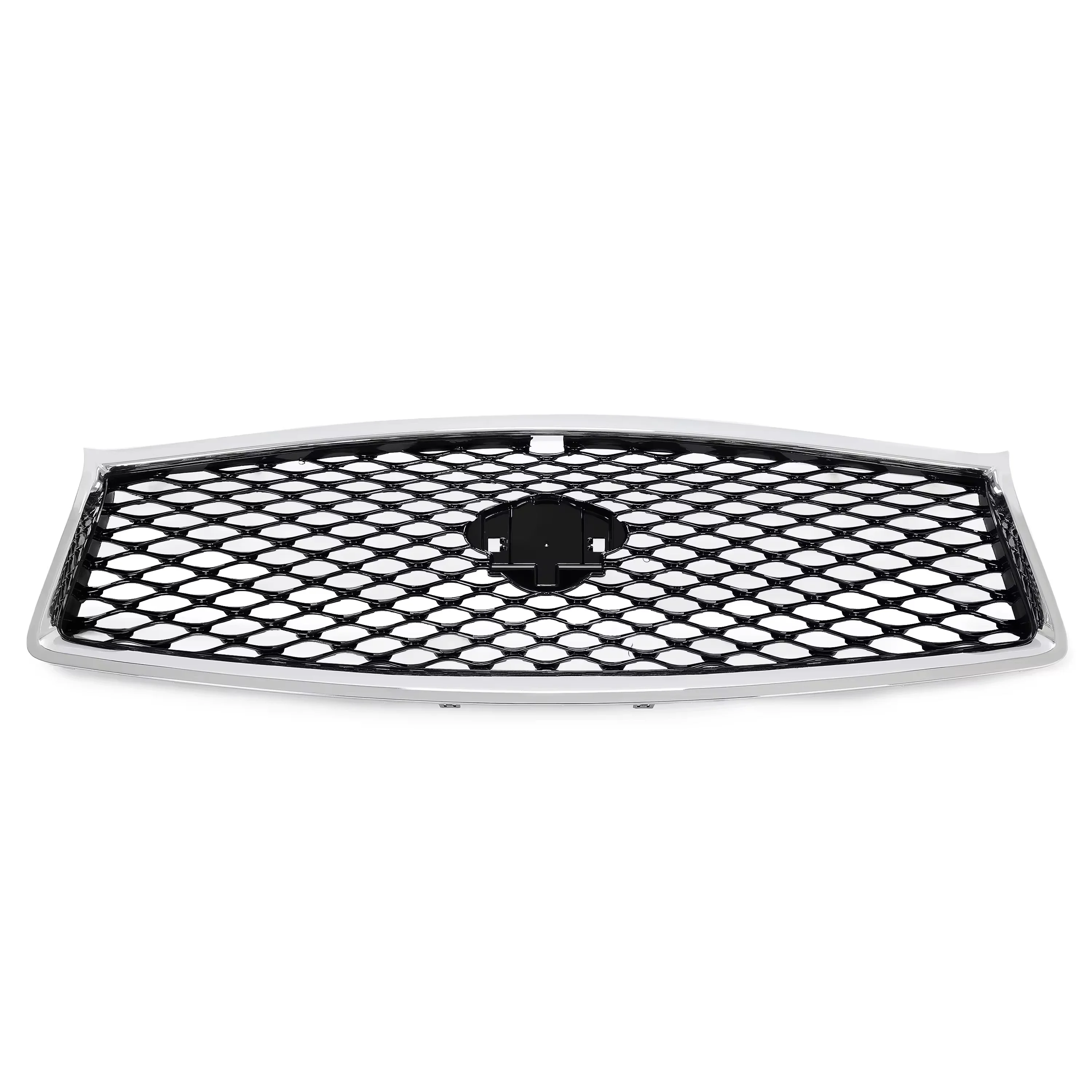 For Infiniti Q50 2014-2017 14 Models of Q50 Grille, Low Configuration. Grey Mesh Core + Electroplated Frame OE 62310-4HB1B