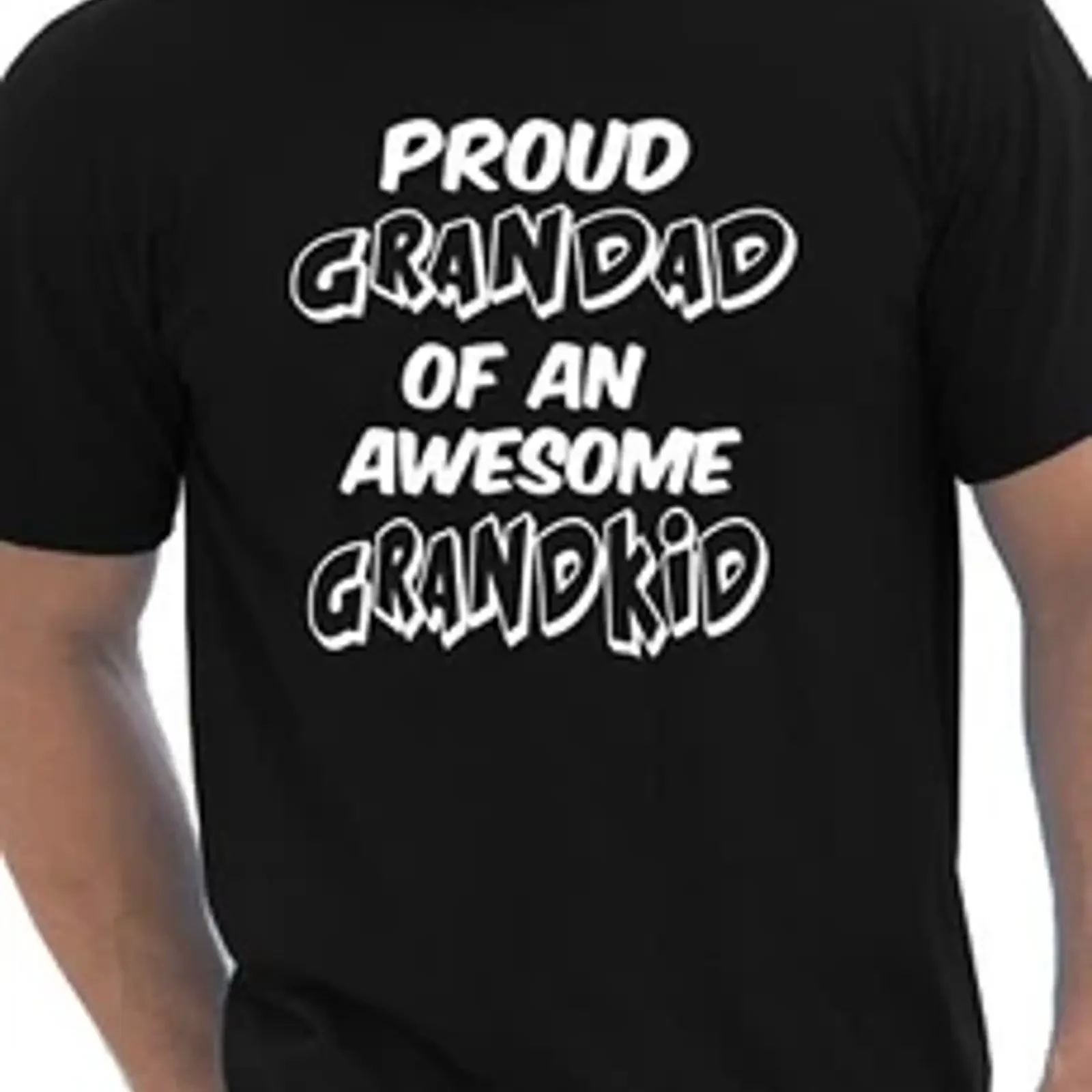 Футболка Stolz Grandad of a Grandkid Großeltern Neuheit для мужчин, размеры S-XXL, винтажная, с эффектом потертости, унисекс, для повседневной носки