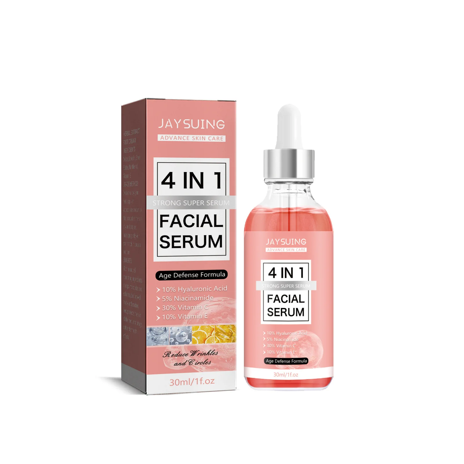 4-in-1 facial essence to fade fine lines, moisturize and firm skin essence